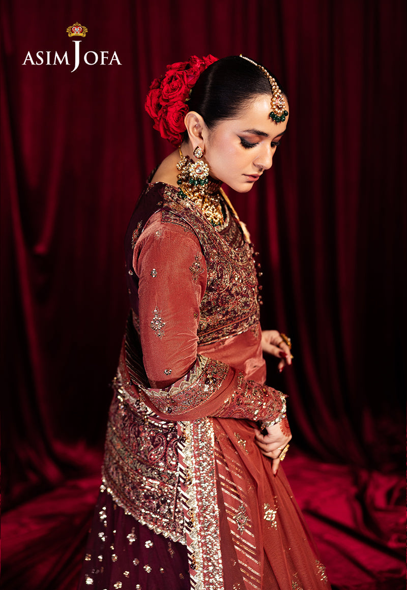 AJMV-04 EMBROIDERED VELVET 3 PCS