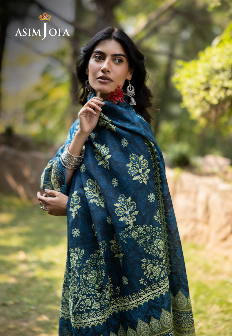 AJUWD-50 PRINTED STITCHED 3 PCS