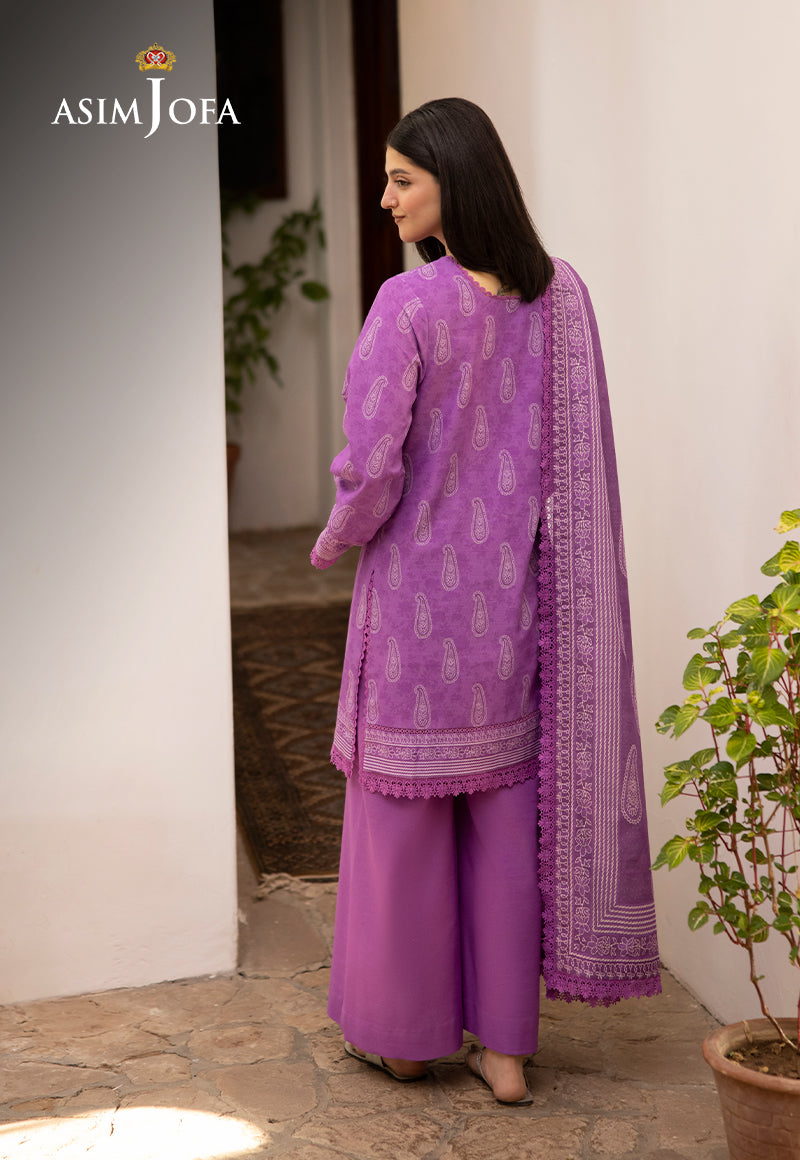 AJUWD-34 PRINTED STITCHED 3 PCS