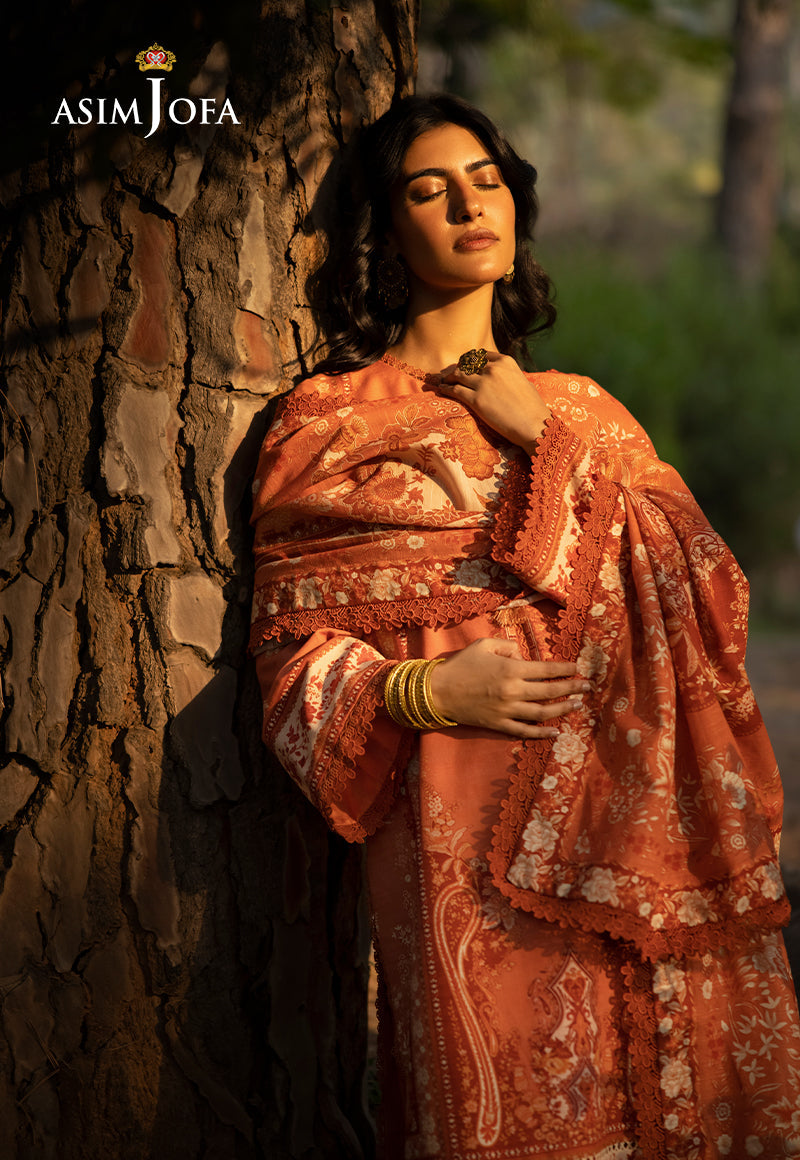 AJUWD-39 PRINTED STITCHED 3 PCS
