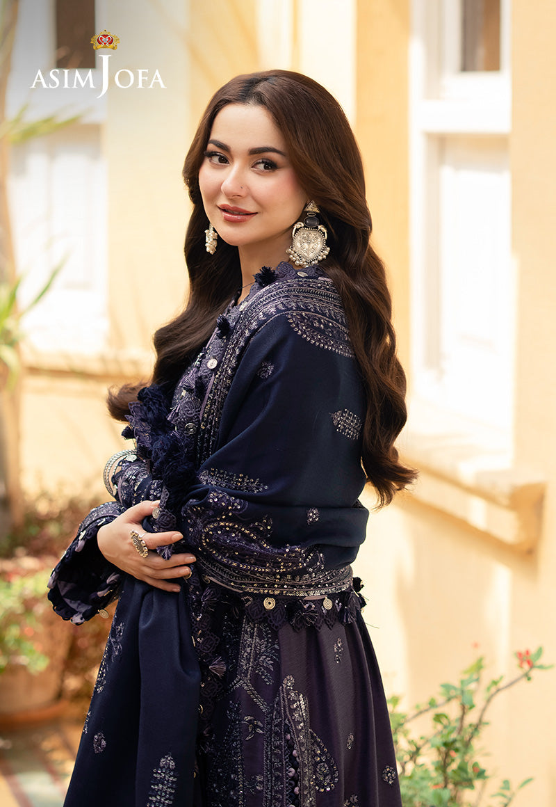 AJKID-05 EMBROIDERED TWILL STITCHED 3 PC