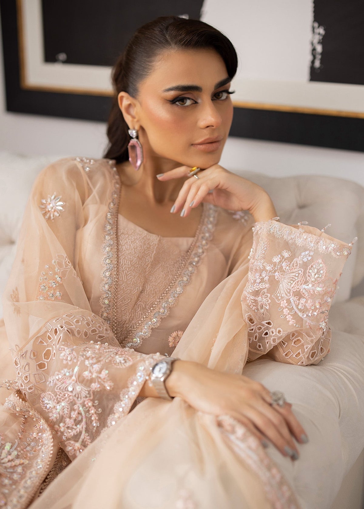 Farida Hasan – Peach Blossom Style