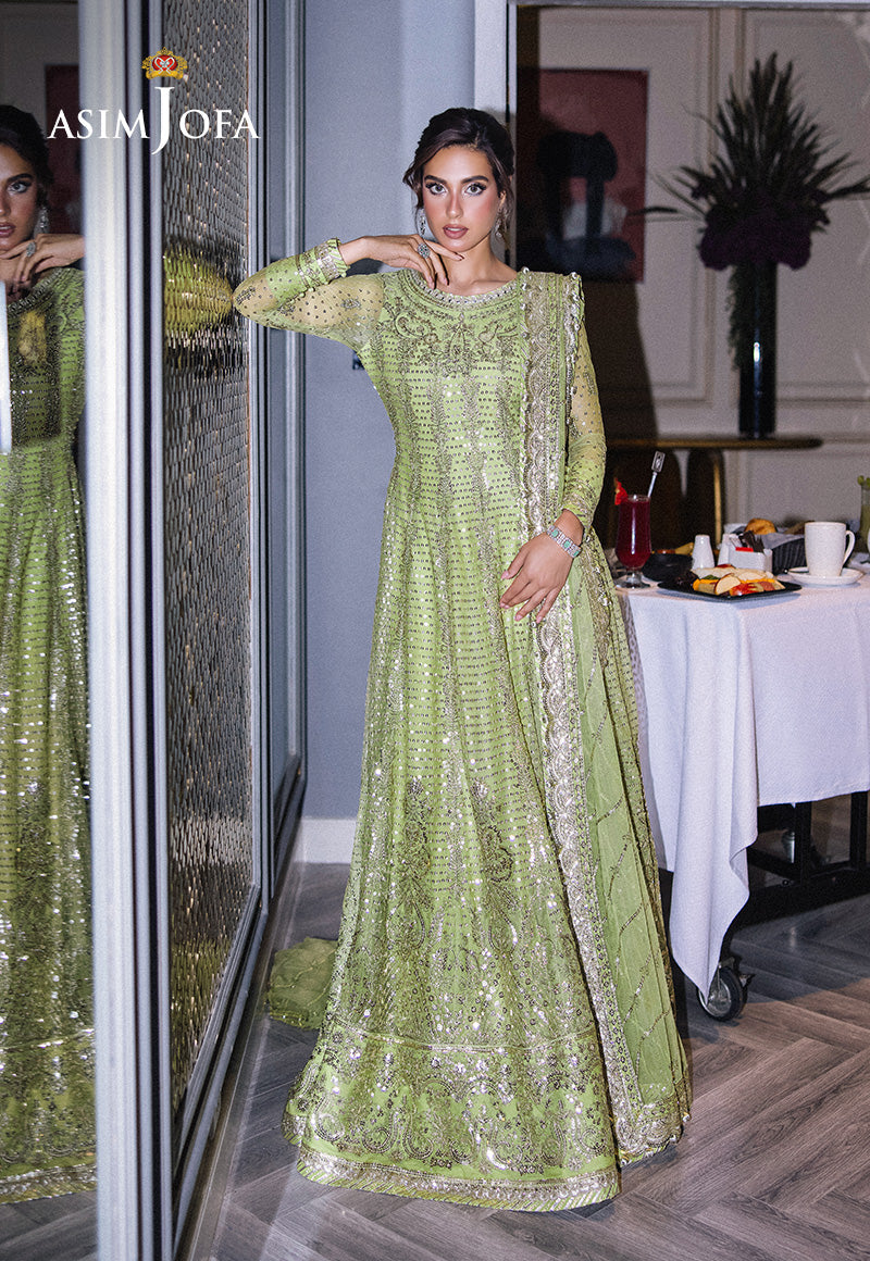 AJFF-04 EMBROIDERED NET 3 PCS