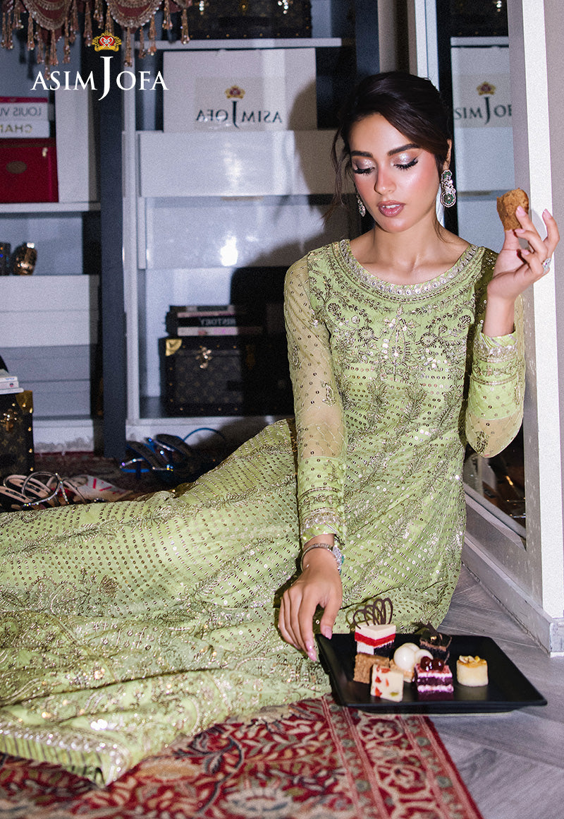 AJFF-04 EMBROIDERED NET 3 PCS