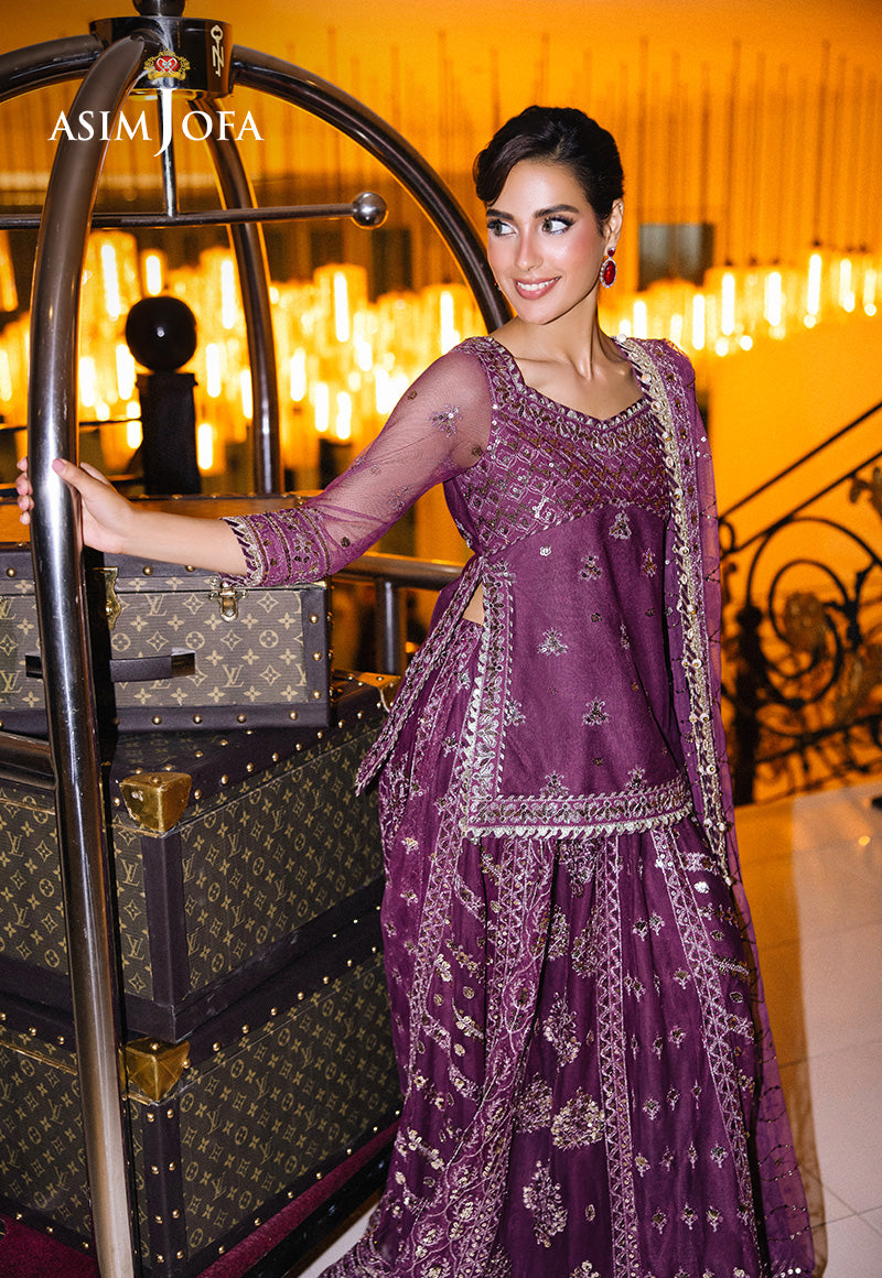AJFF-01 EMBROIDERED NET 3 PCS