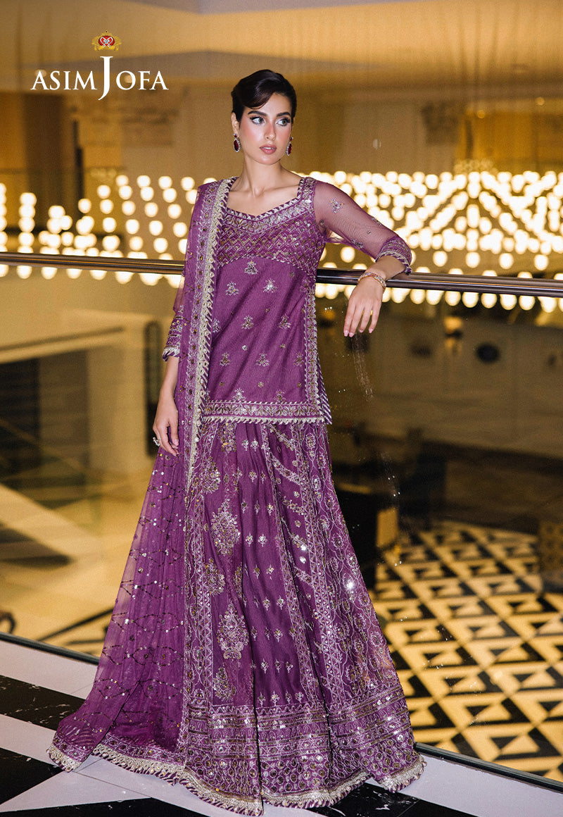 AJFF-01 EMBROIDERED NET 3 PCS