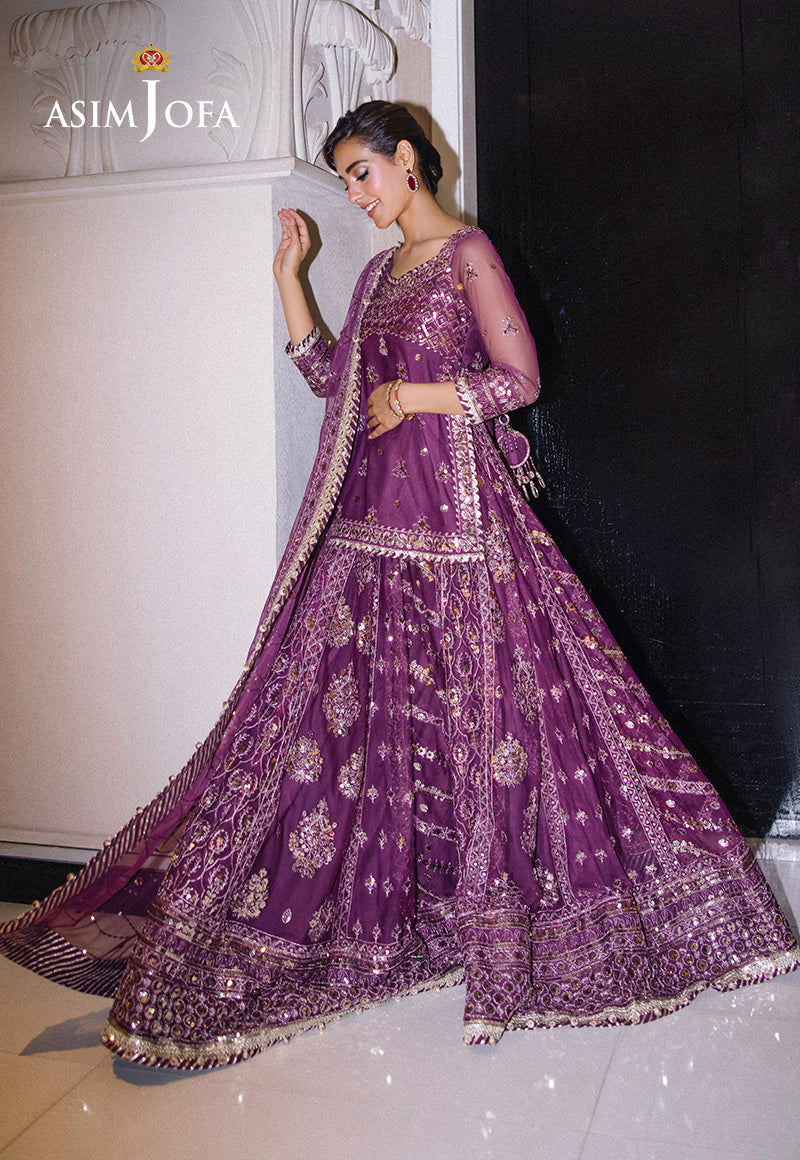 AJFF-01 EMBROIDERED NET 3 PCS