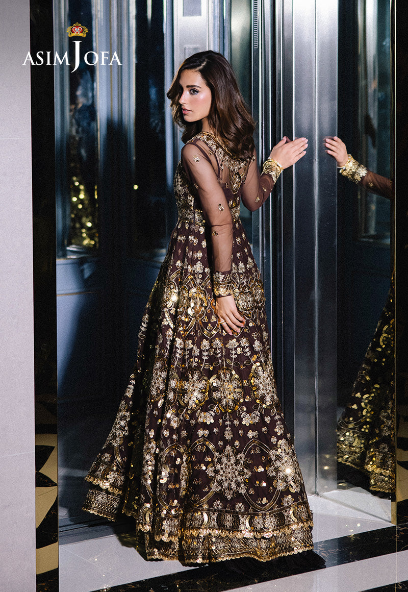 AJFF-07 EMBROIDERED NET 3 PCS
