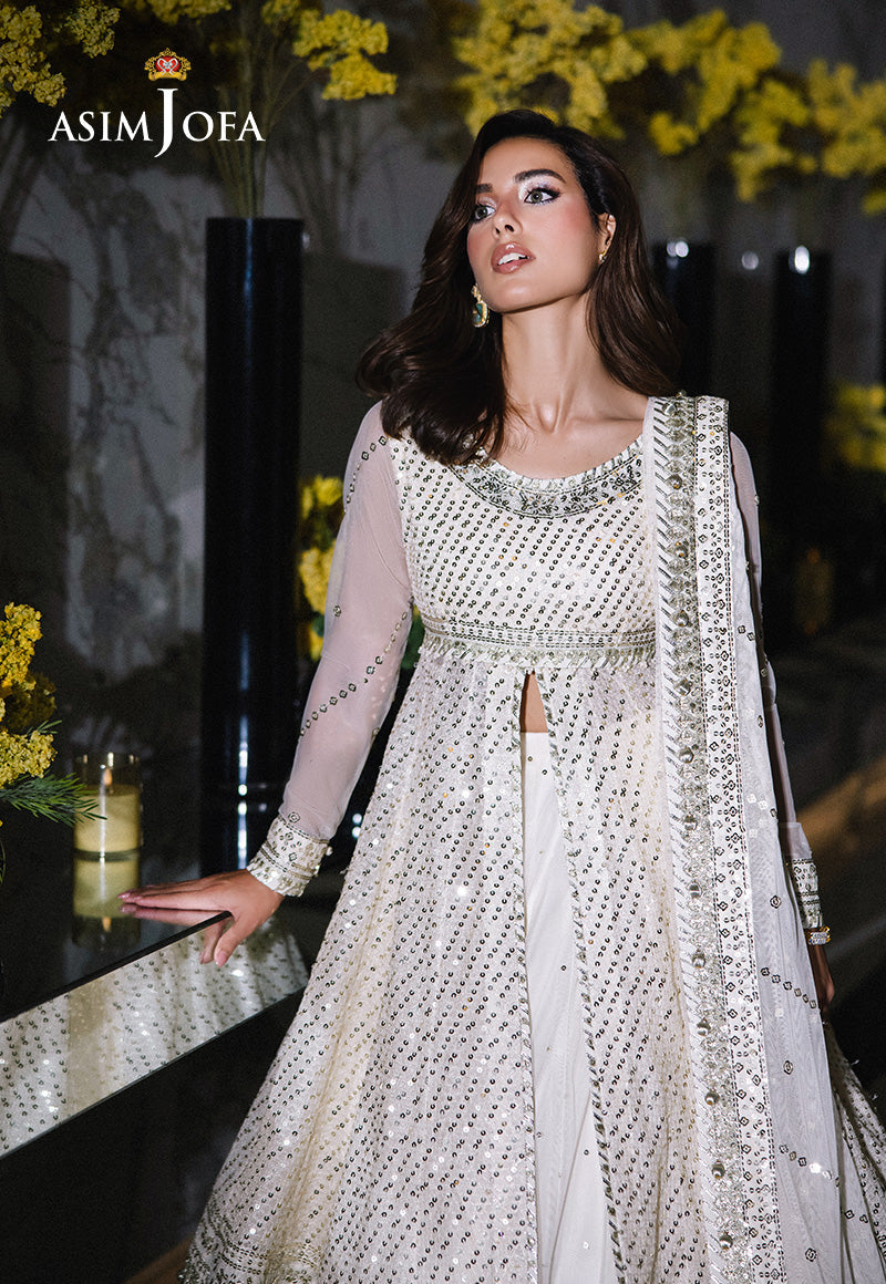 AJFF-09 EMBROIDERED NET 3 PCS