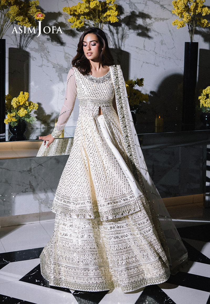 AJFF-09 EMBROIDERED NET 3 PCS