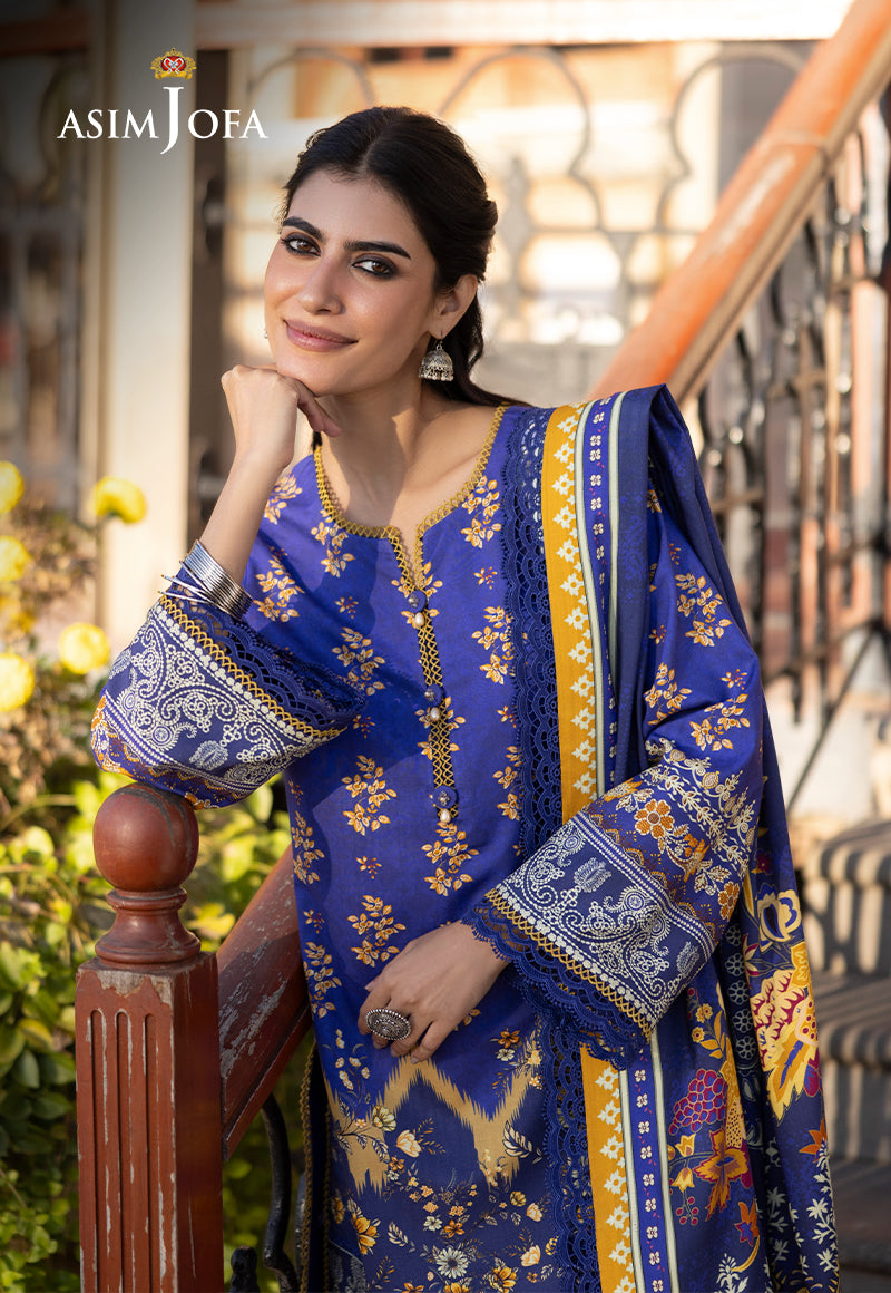 AJUWD-68 PRINTED STITCHED 3 PCS