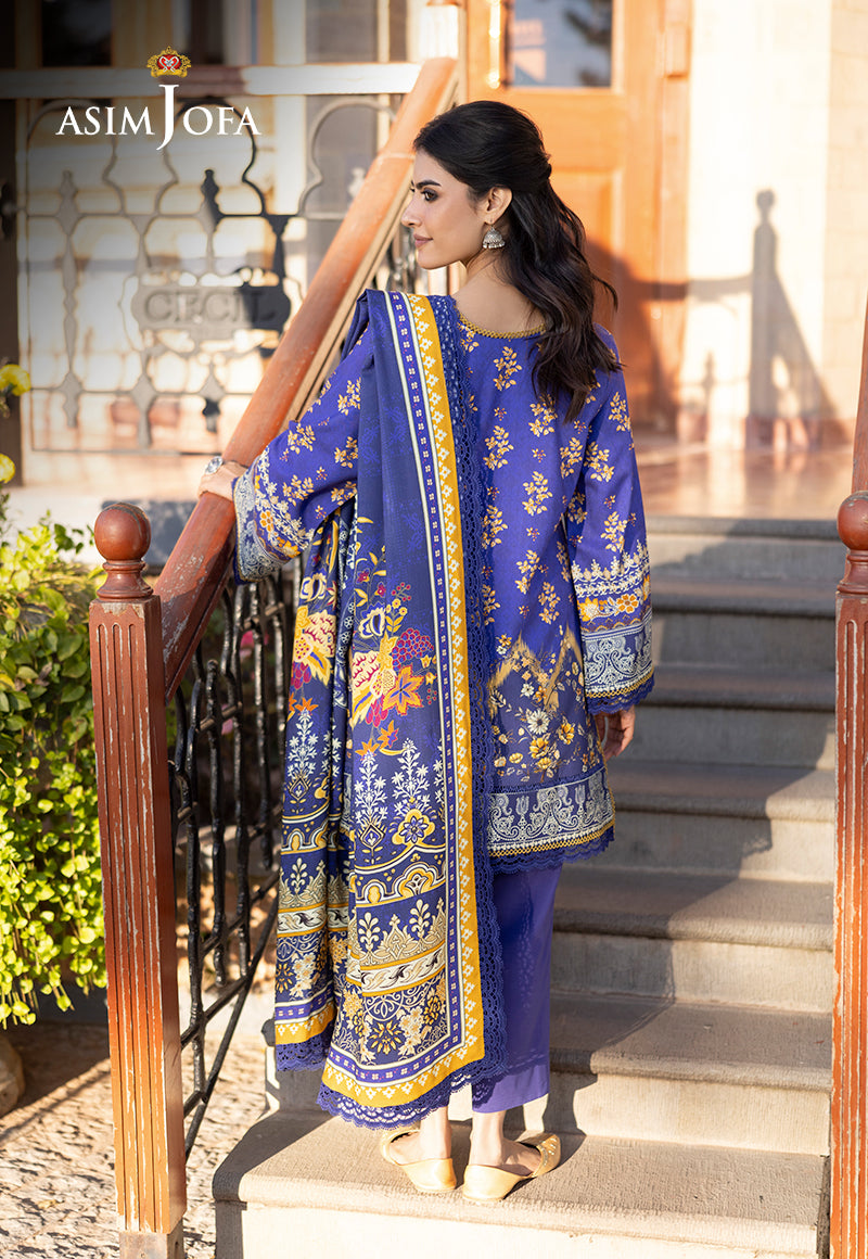 AJUWD-68 PRINTED STITCHED 3 PCS