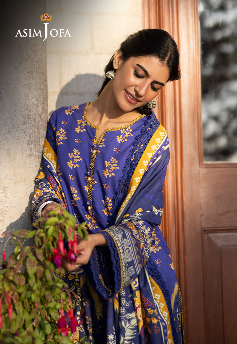 AJUWD-68 PRINTED STITCHED 3 PCS
