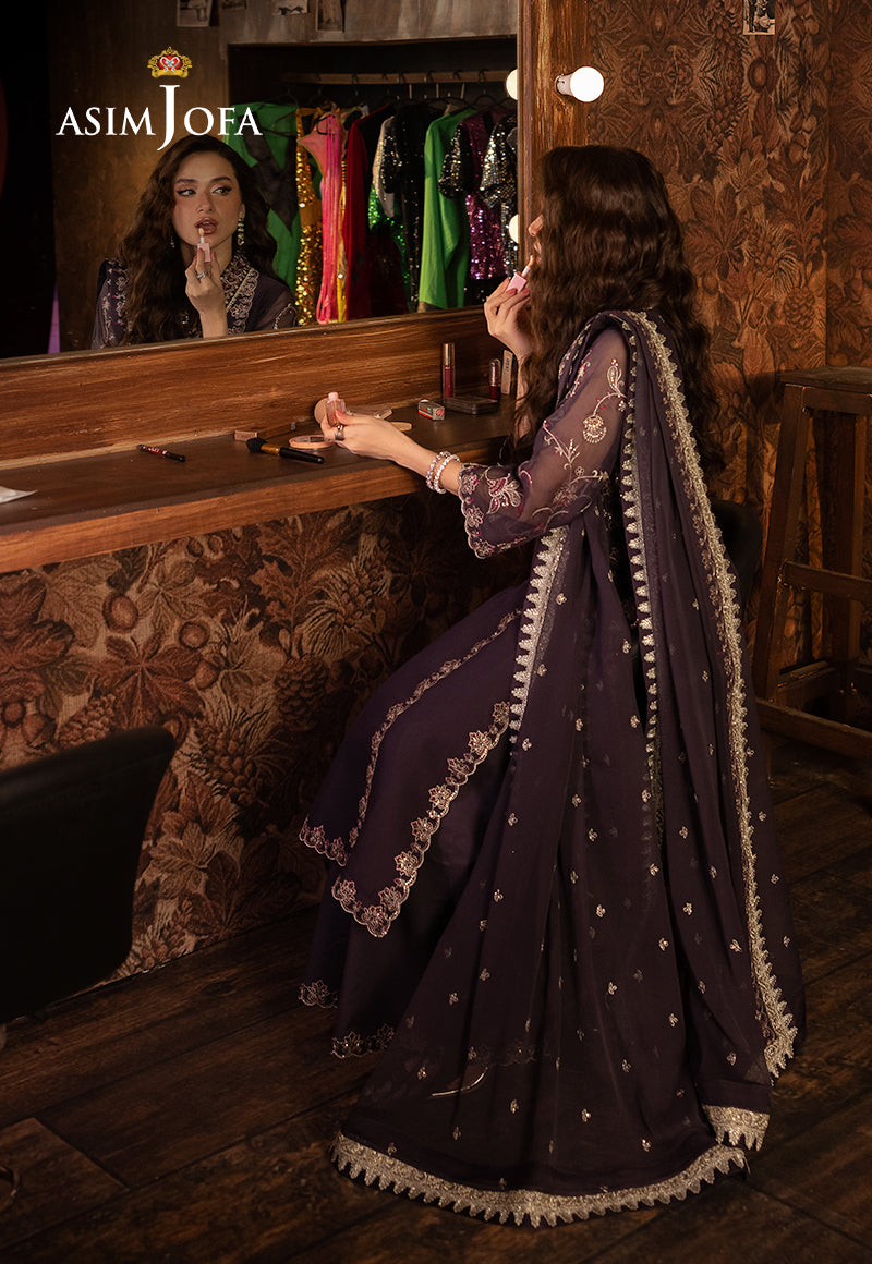 AJLLF-05 Embroidered Chiffon 3 Pcs