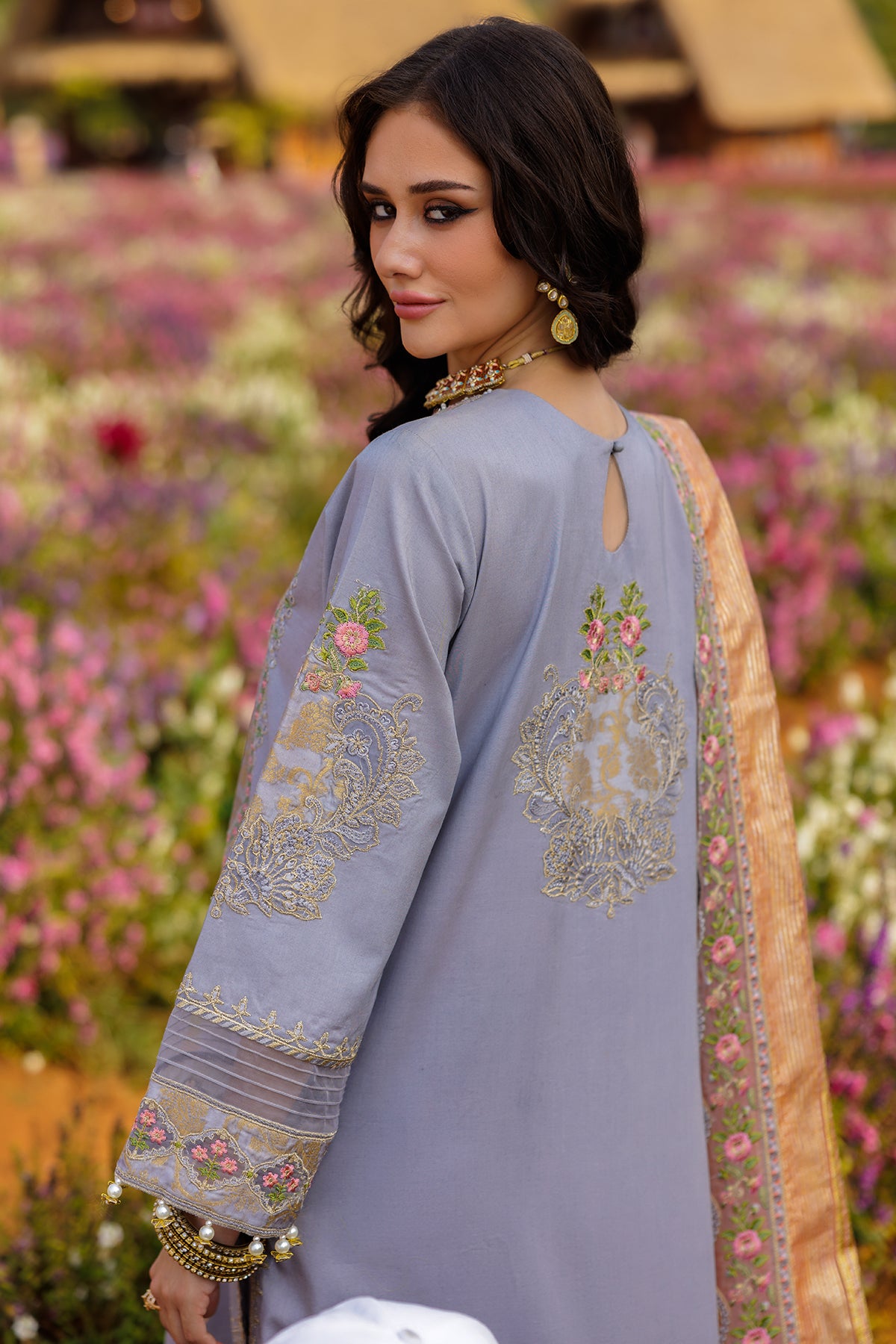 3-PC Unstitched Embroidered Lawn Collection CZ5-05