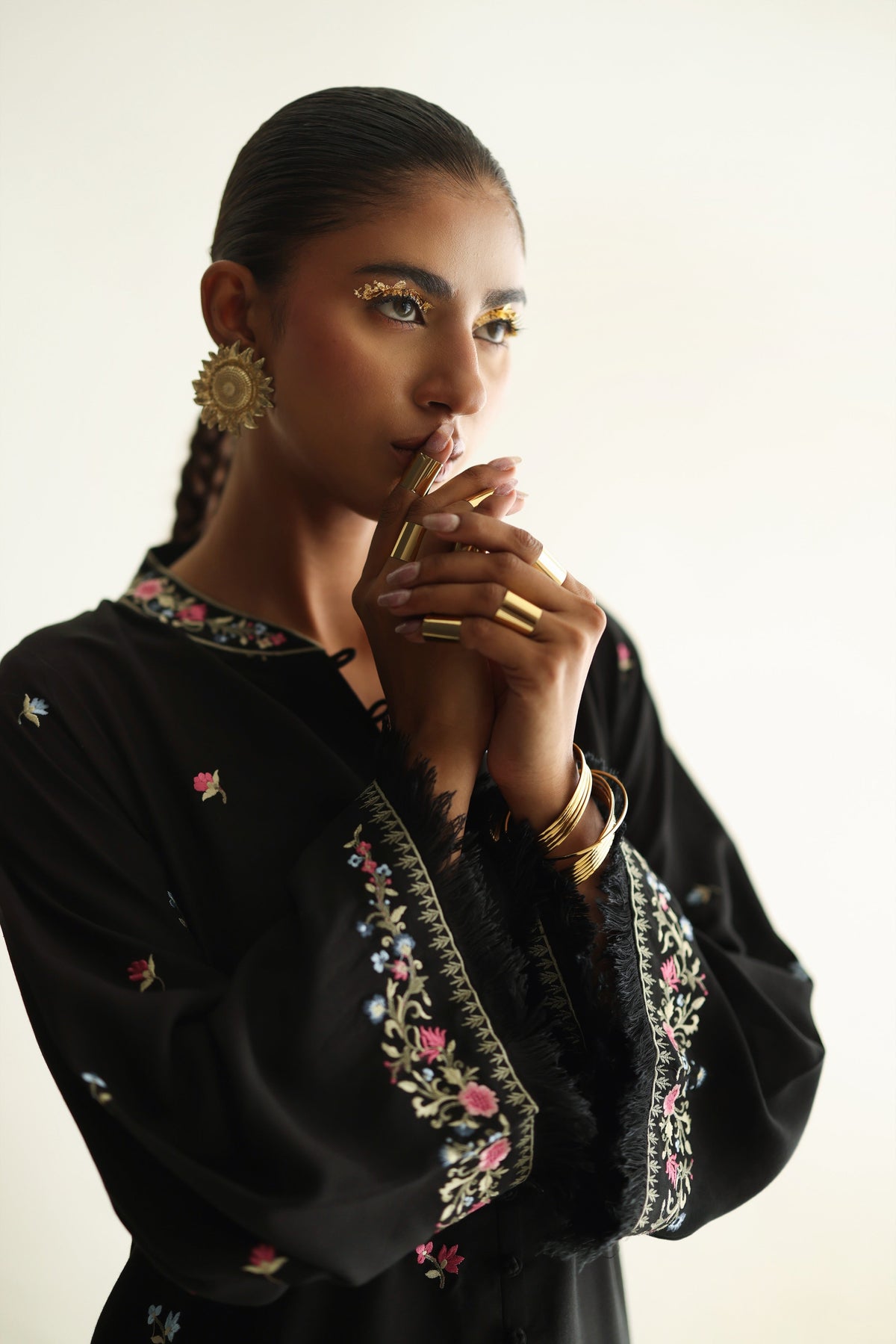 Floral Whisper Black - Shirt Only