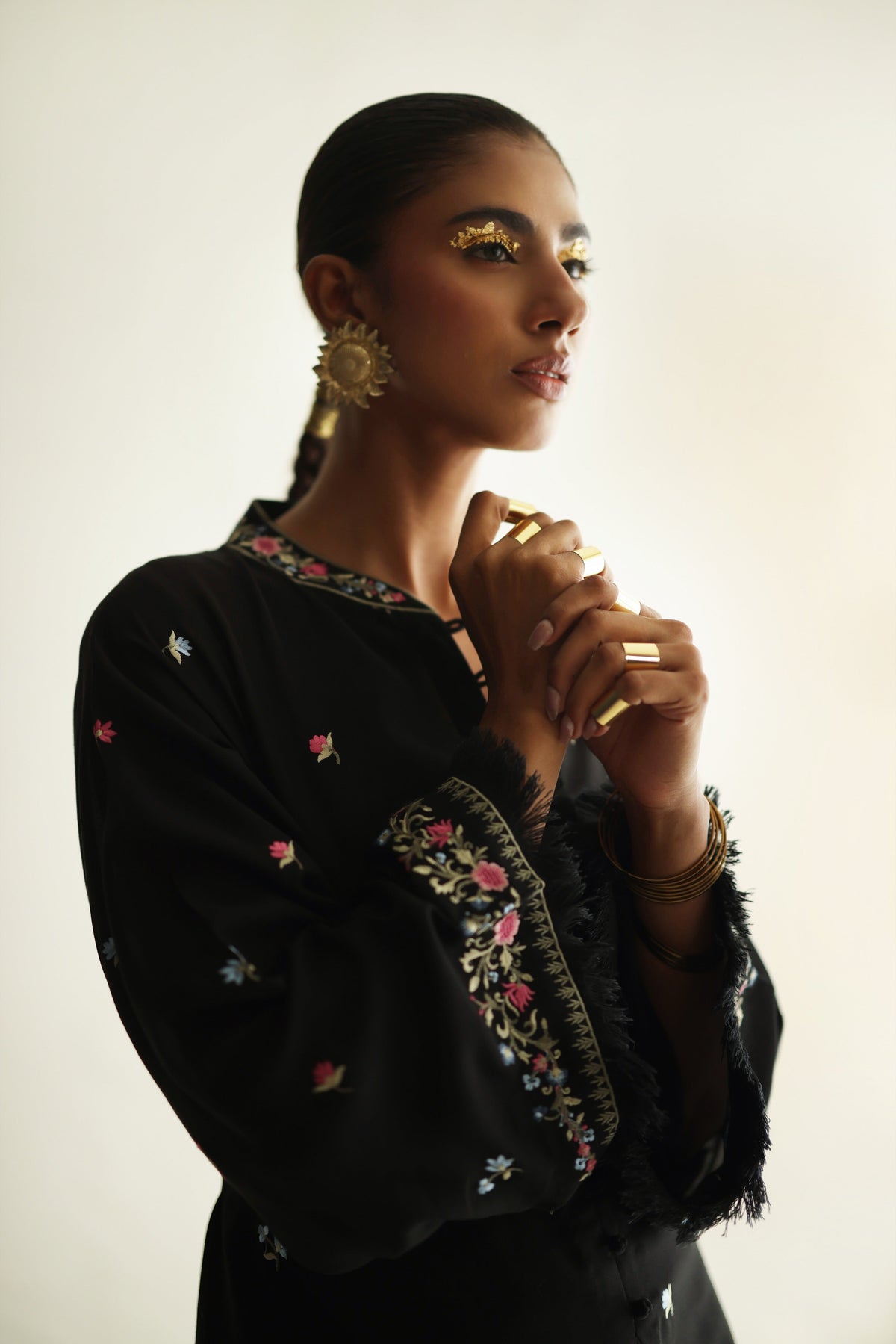 Floral Whisper Black - Shirt Only
