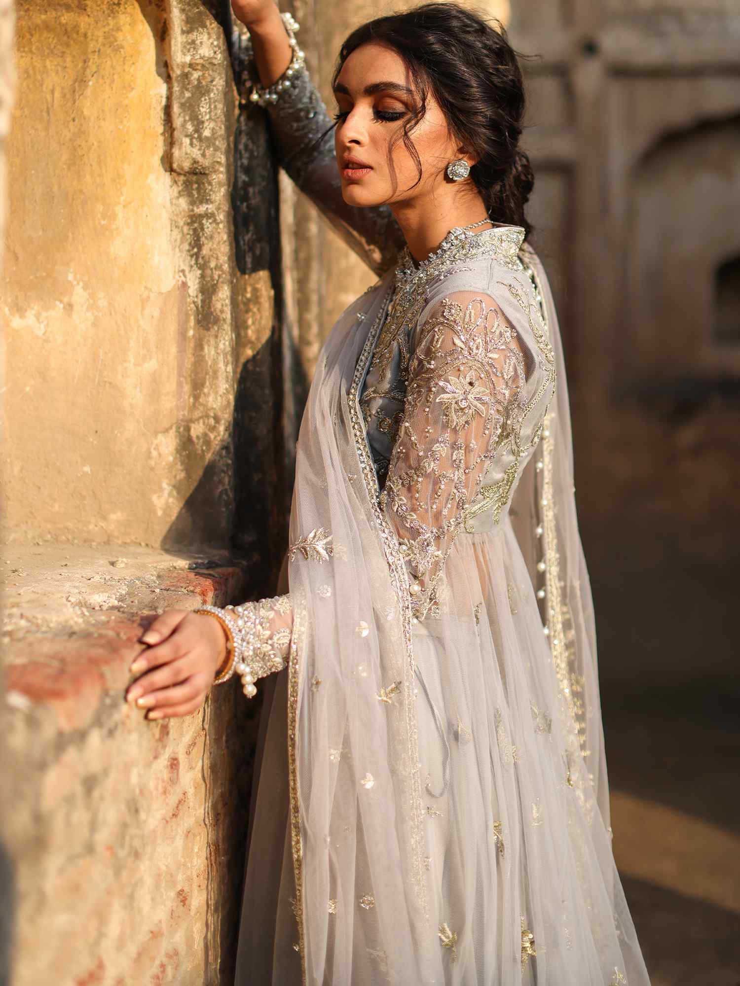 Angarkha, Dupatta & Lehenga
