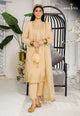 AJTFD-07 EMBROIDERED ORGANZA 3 PCS