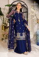AJTF-08 EMBROIDERED ORGANZA 3 PCS