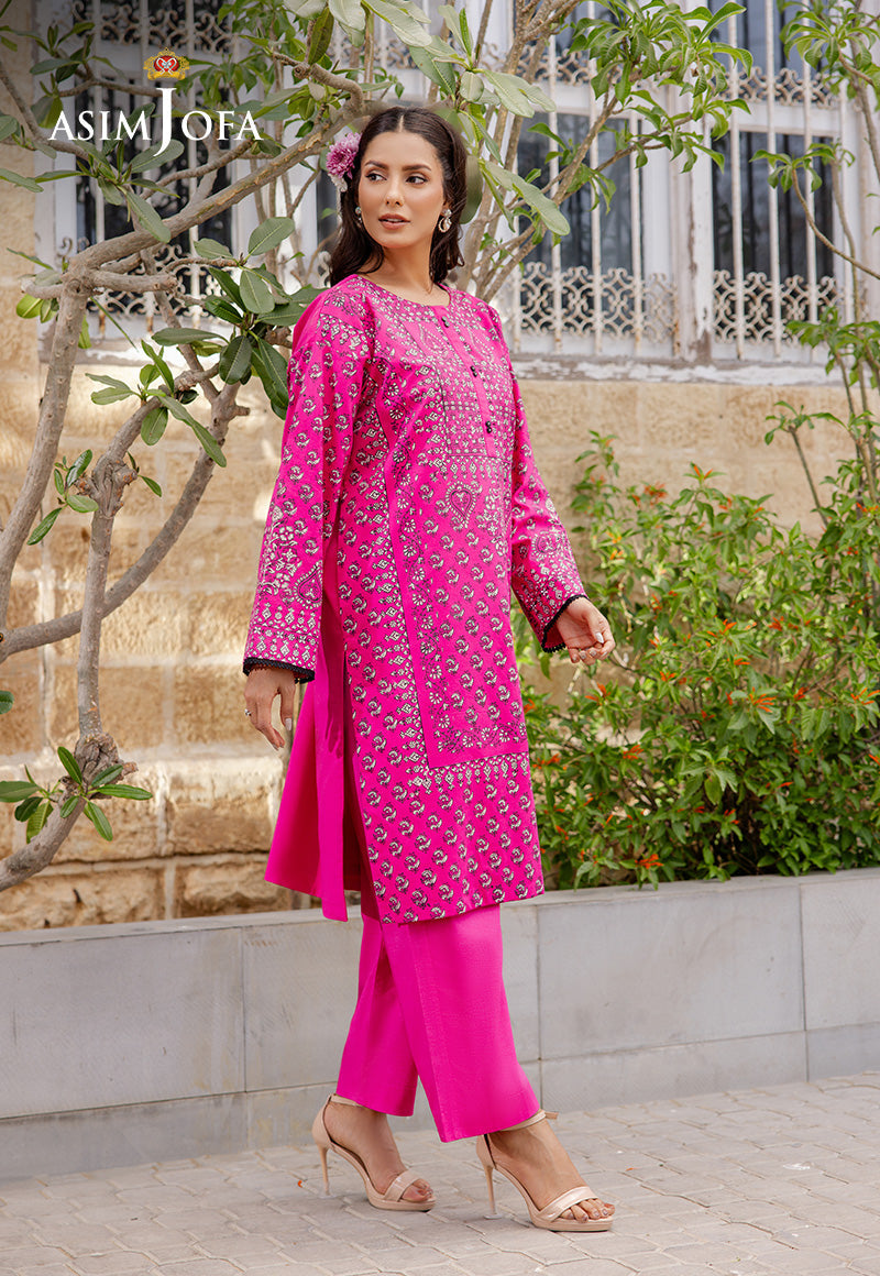 AJPB-194 PRINTED CAMBRIC STITCHED 2 PCS
