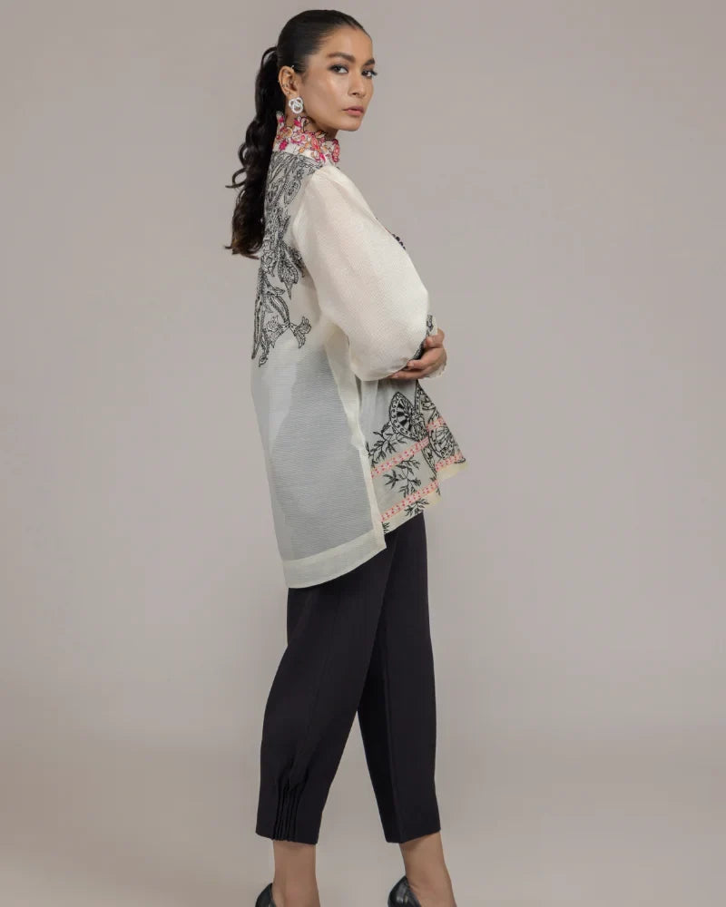 Soha Monochrome - Fuchsia Top