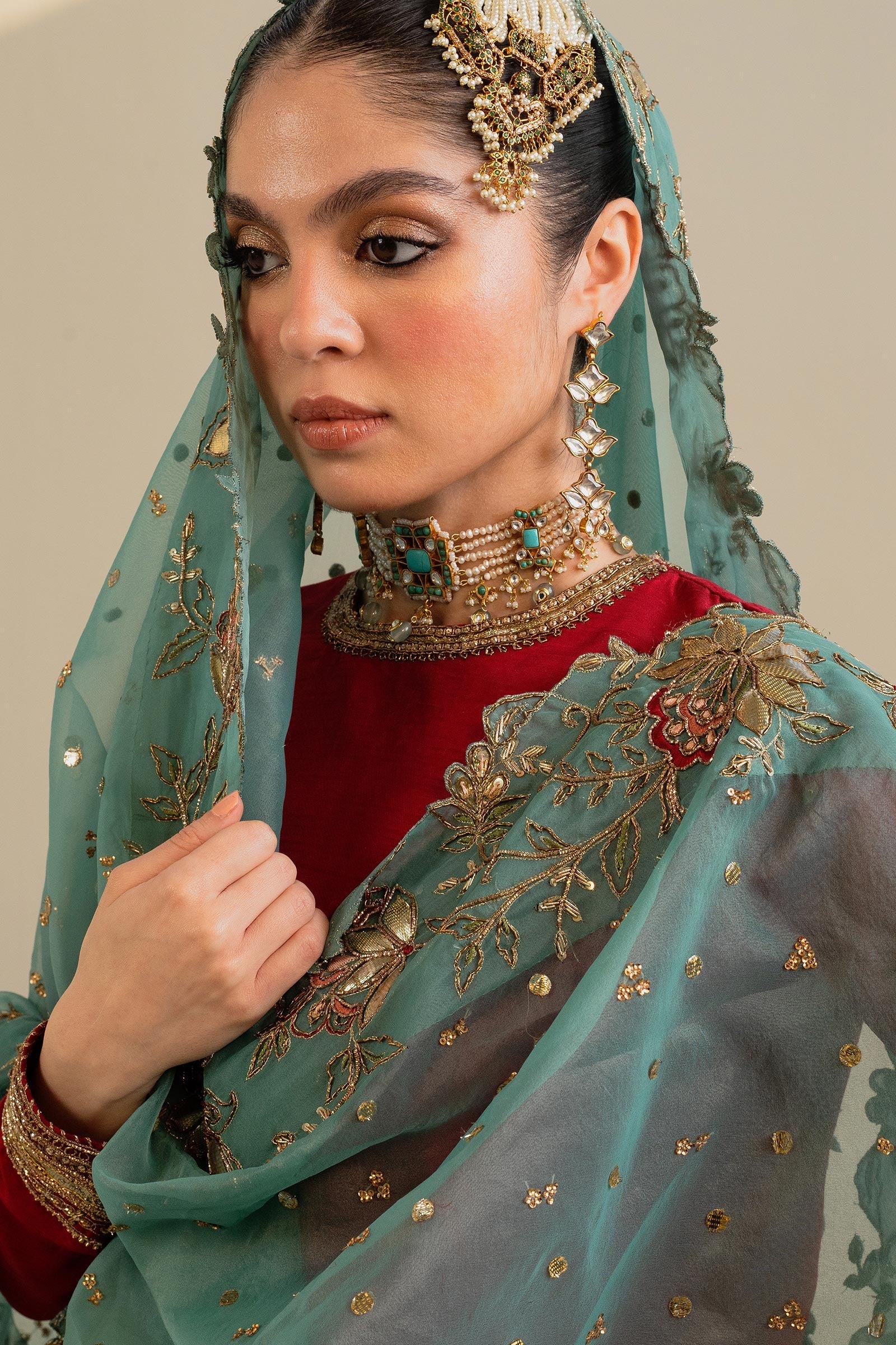 Aasmani Necklace