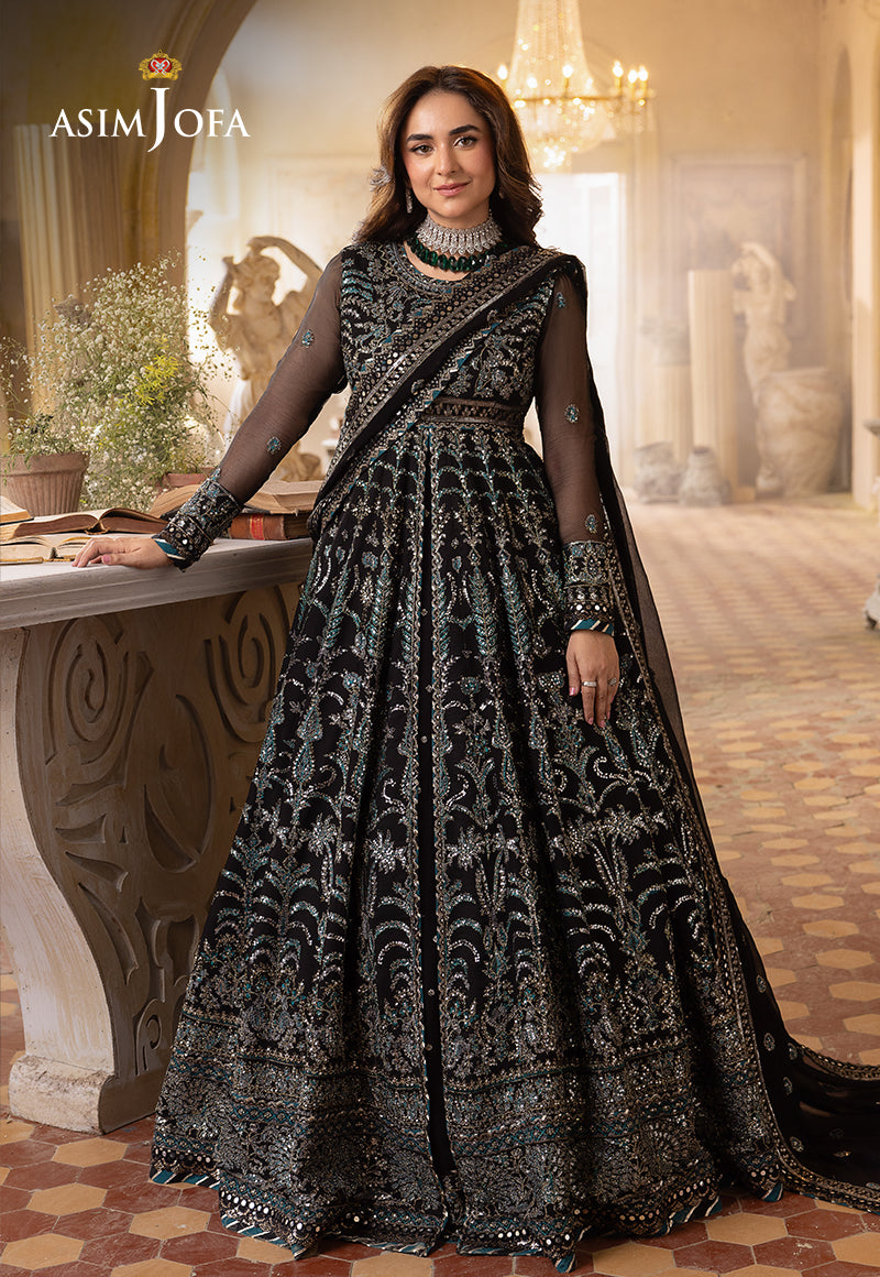 AJNB-05 EMBROIDERED CHIFFON 3 PCS