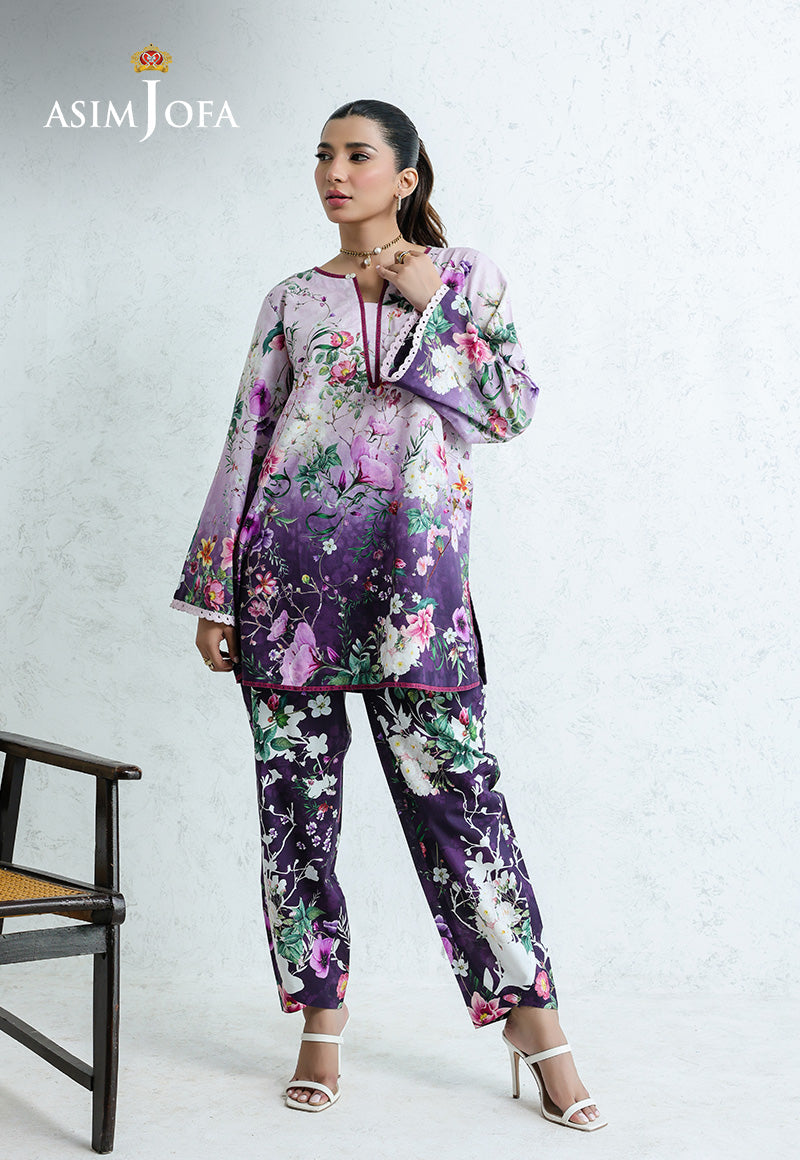 Ajso-89 Unstitched Shirt 1 Pc Shirt