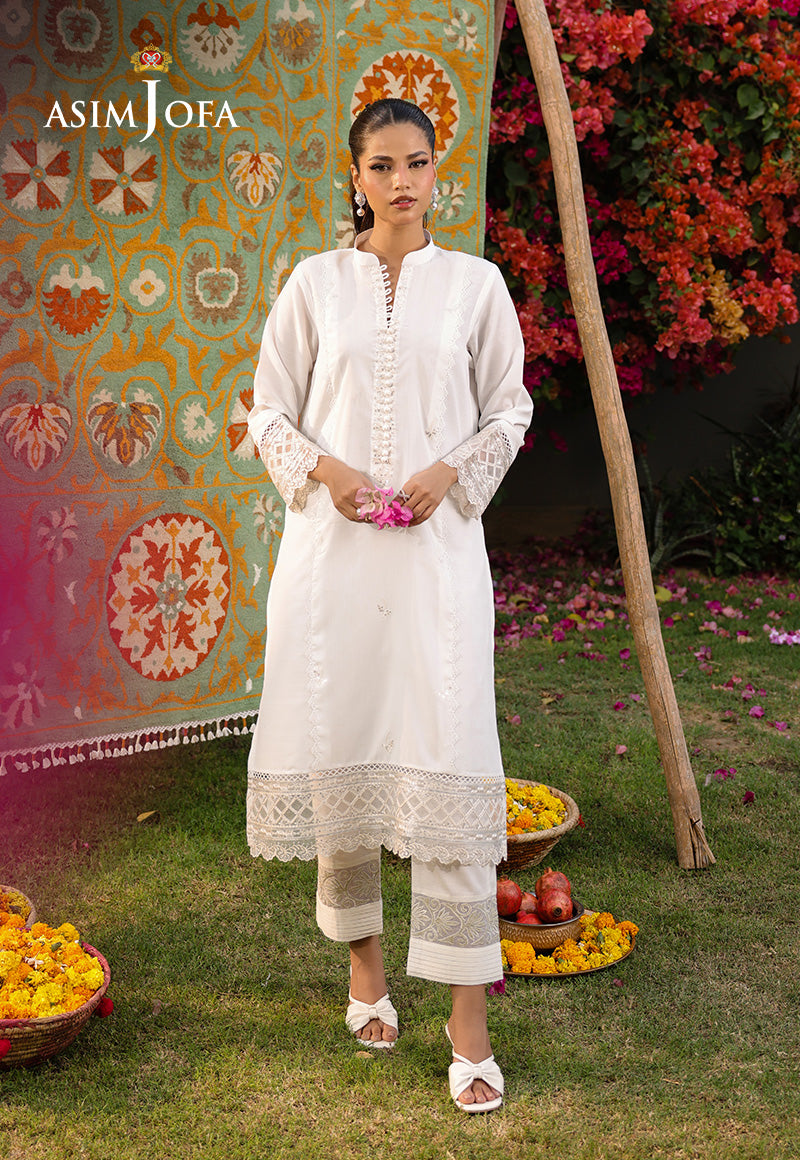 AJPB-219 EMBROIDERED RAW SILK STITCHED 1PCS