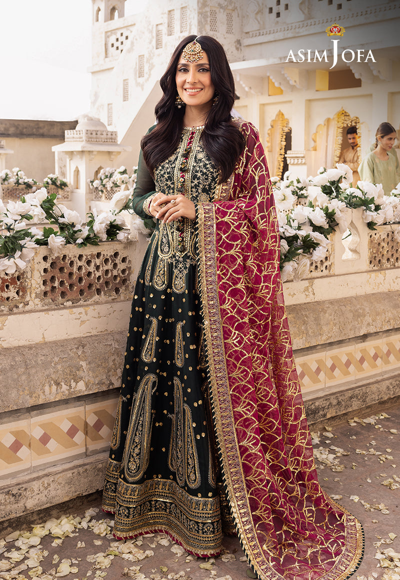 AJSH-11 EMBROIDERED CHIFFON 3 PCS