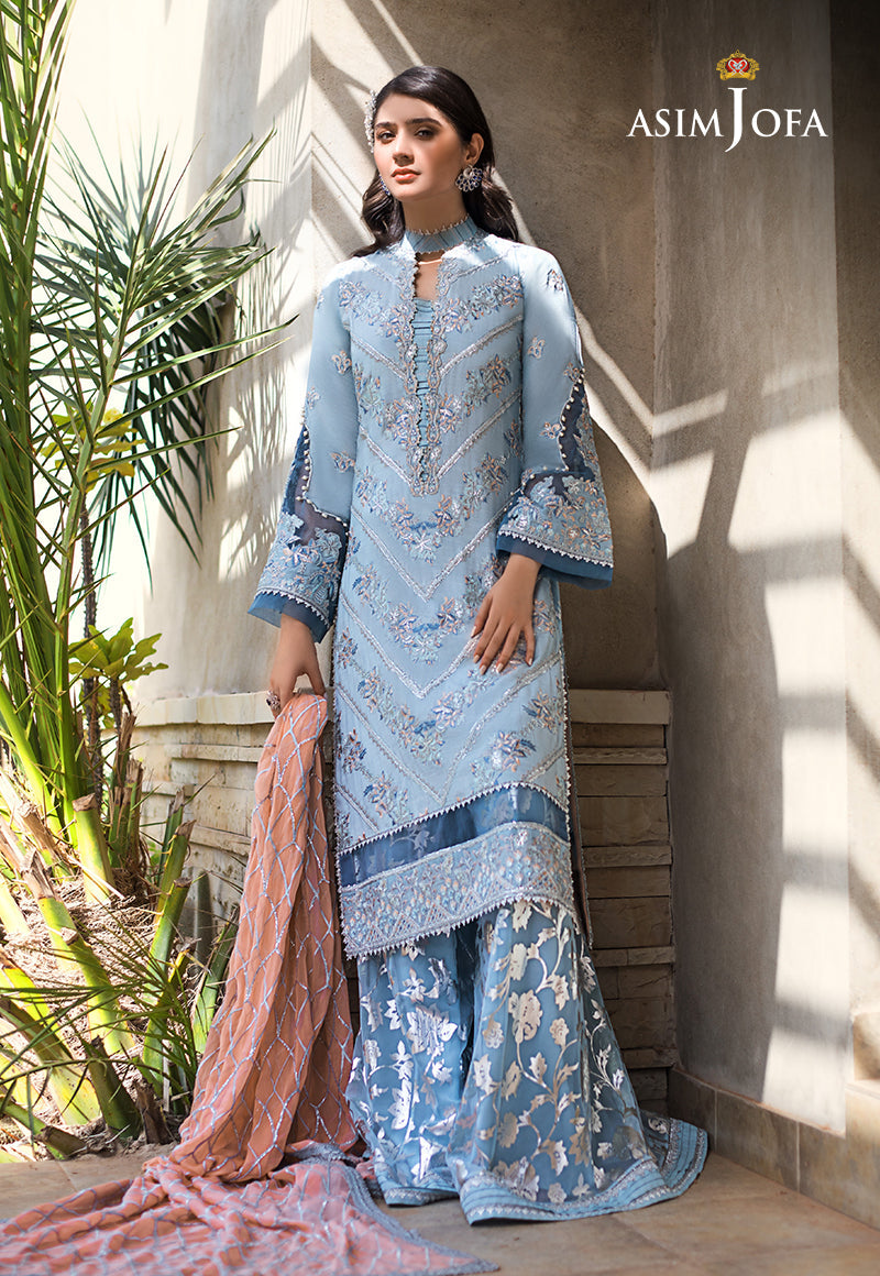 AJLE-02 EMBROIDERED SILK 3 PCS