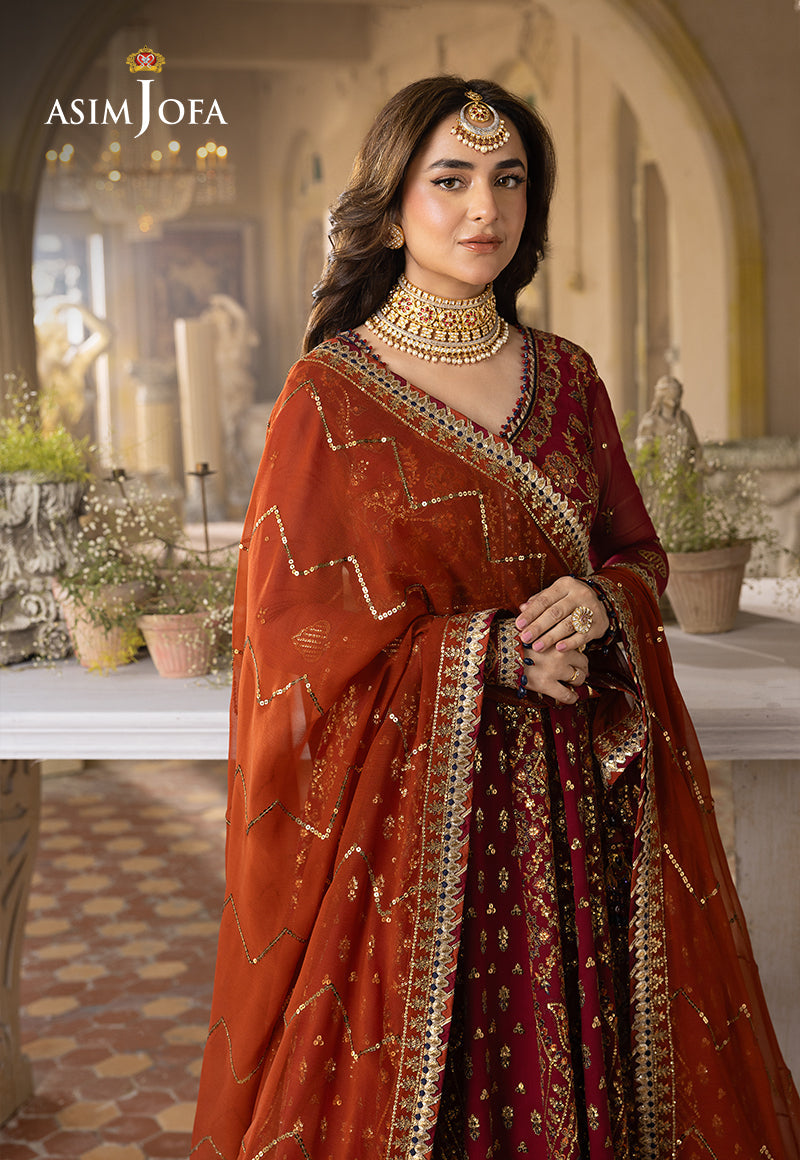 AJNB-10 EMBROIDERED CHIFFON 3 PCS
