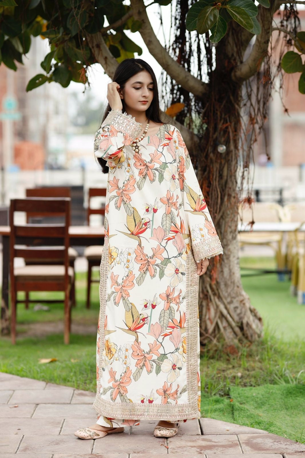 Allure Flora 2 Piece Dress | Floral Print Lawn Suit