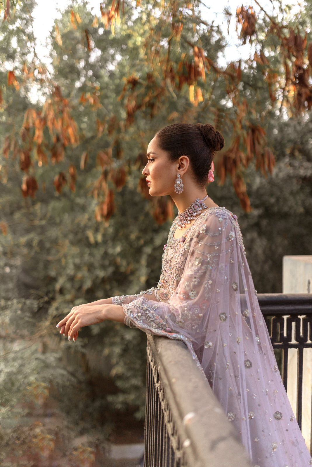 Embroidered Trousers (as shown)