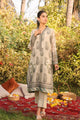 Da-2129 Green 2Pcs Embroidered Kurta With Trouser