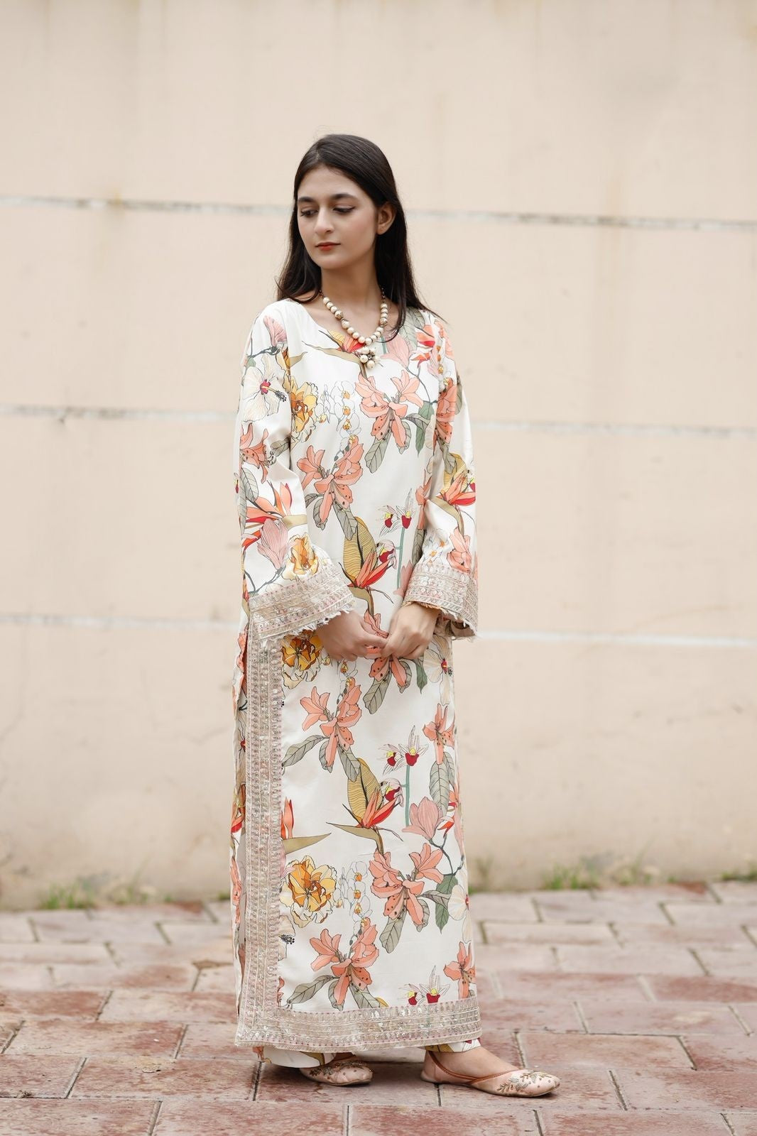 Allure Flora 2 Piece Dress | Floral Print Lawn Suit