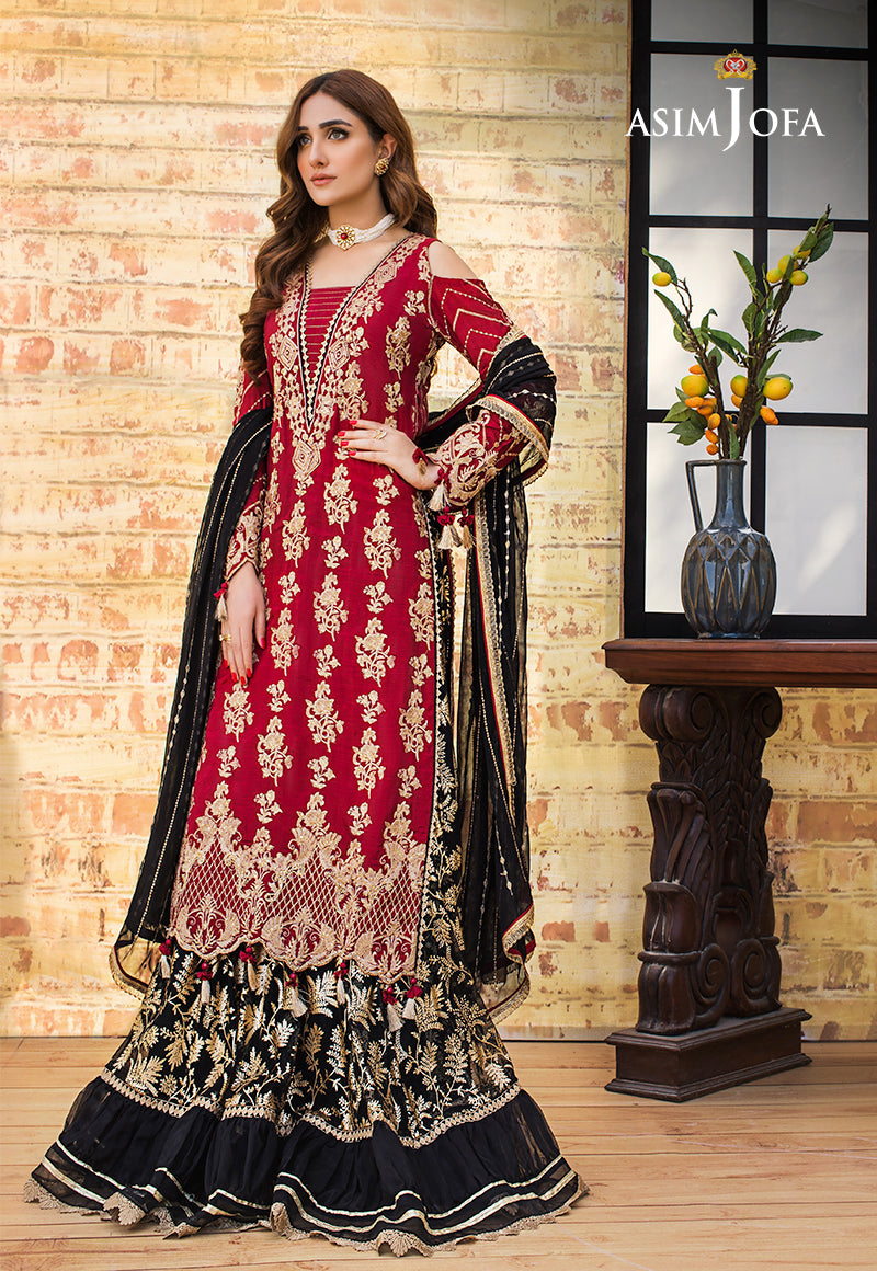 AJLE-11 EMBROIDERED SILK 3 PCS