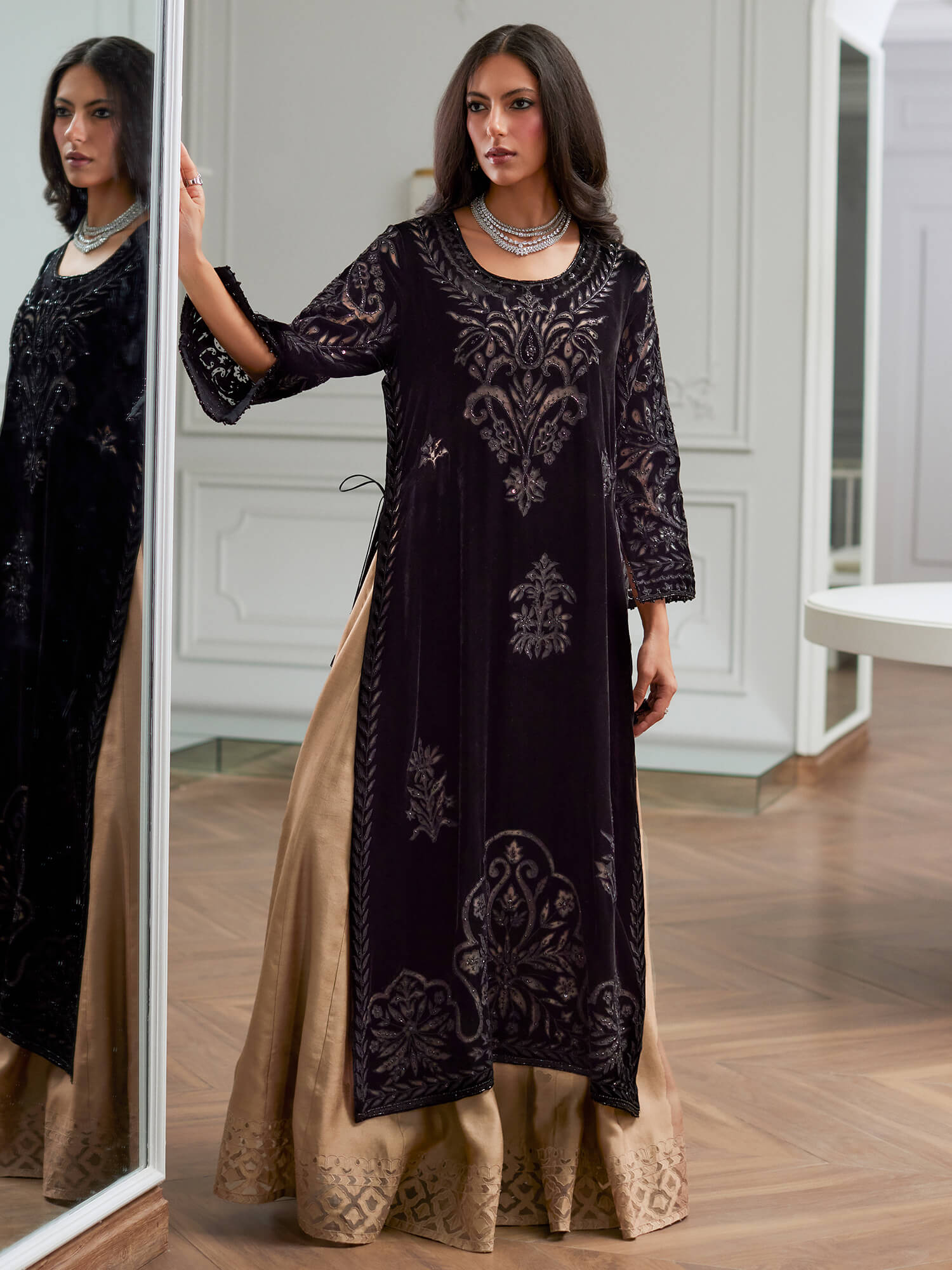 Side Slit & Lehenga