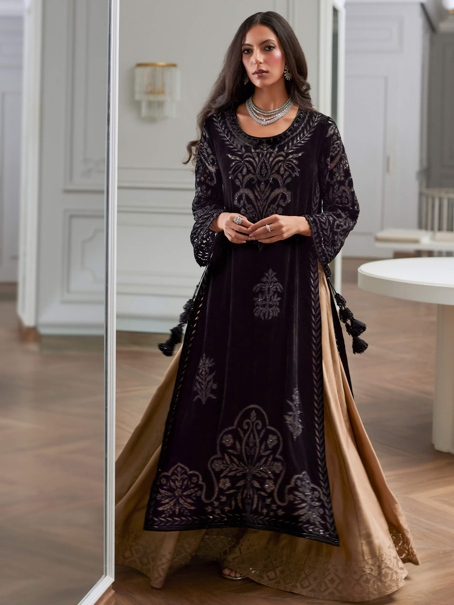 Side Slit & Lehenga