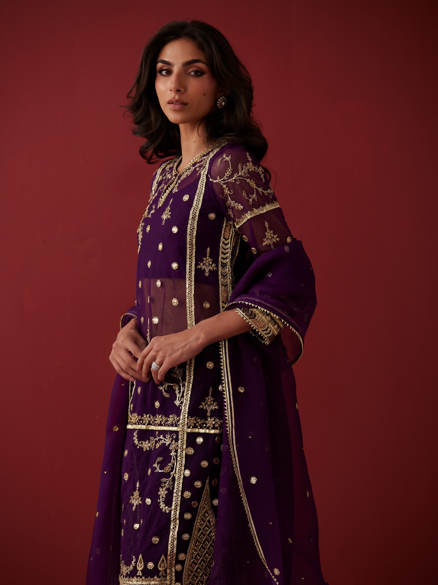 NATASHA, CRUSHED IZAAR & DUPATTA