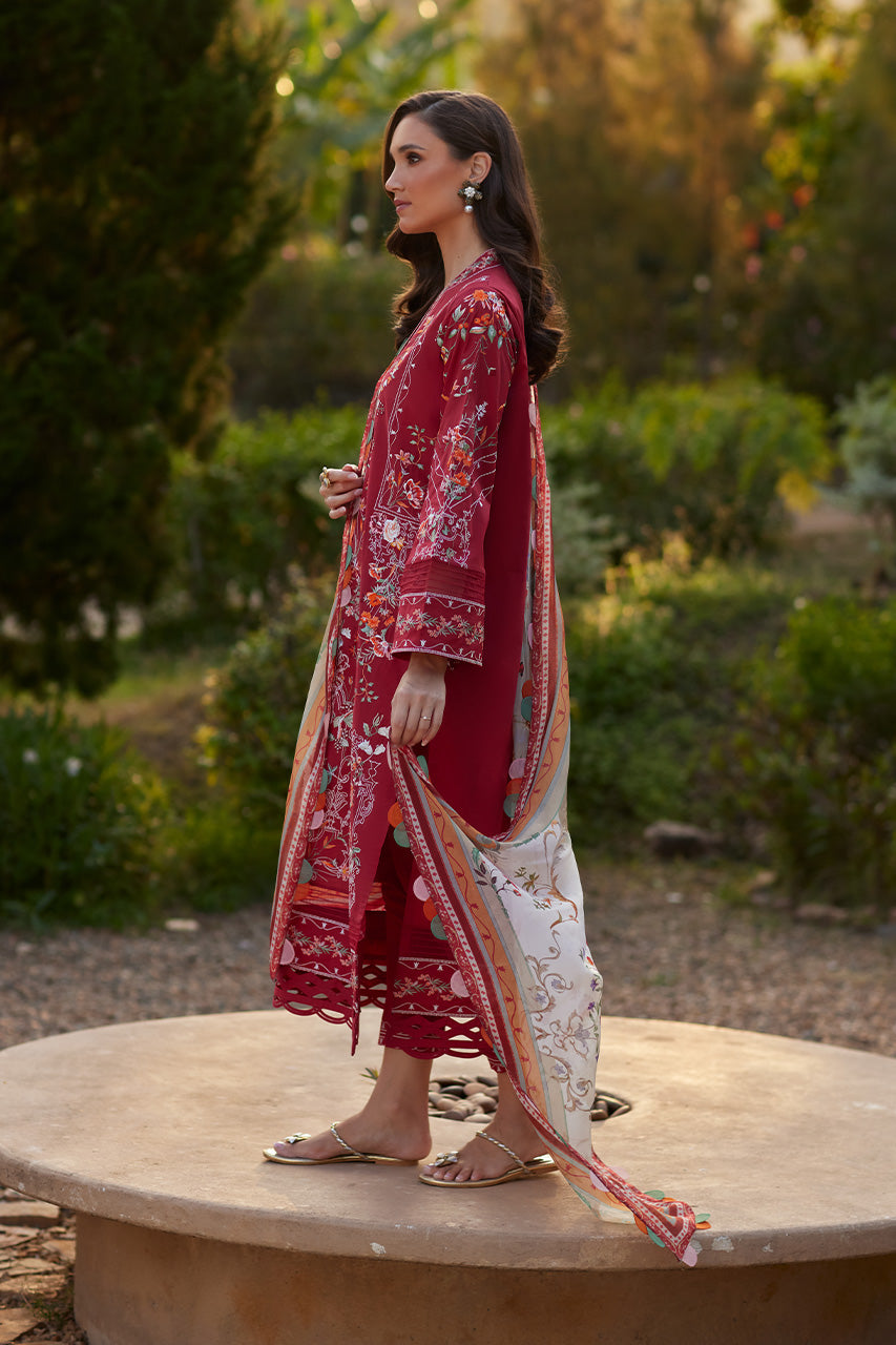 Crimson Mirage - Stitched