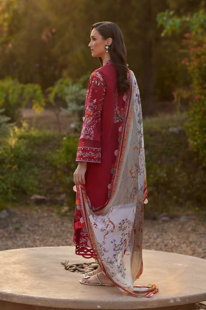 Crimson Mirage - Stitched