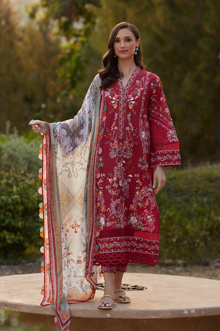 Crimson Mirage - Stitched