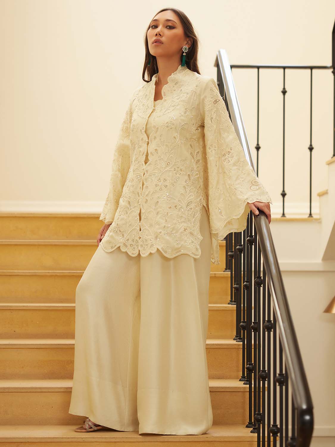 Rani Jacket & Palazzo - AW25AMB1OWTP007