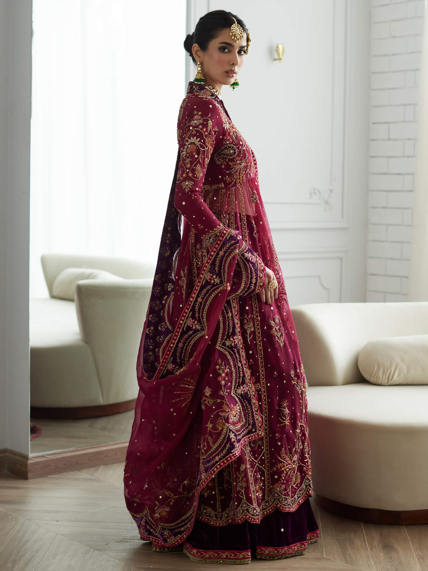 Angarkha, Lehenga & Dupatta