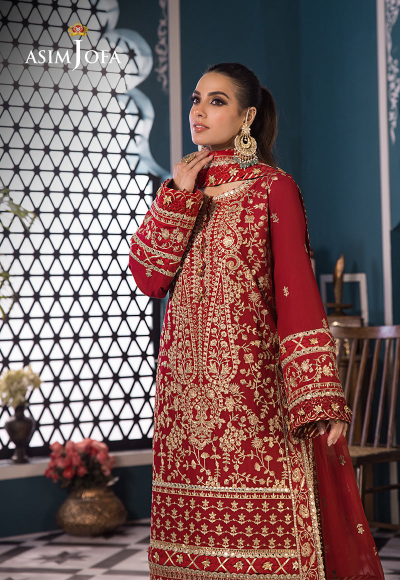 AJFID-10 EMBROIDERED STITCHED 3 PCS
