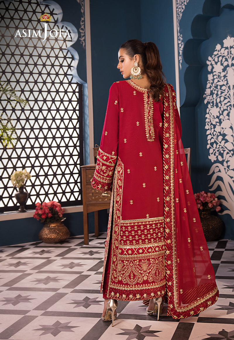 AJFID-10 EMBROIDERED STITCHED 3 PCS