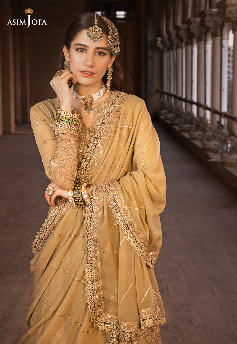 AJMQ-11 EMBROIDERED CHIFFON 3 PCS