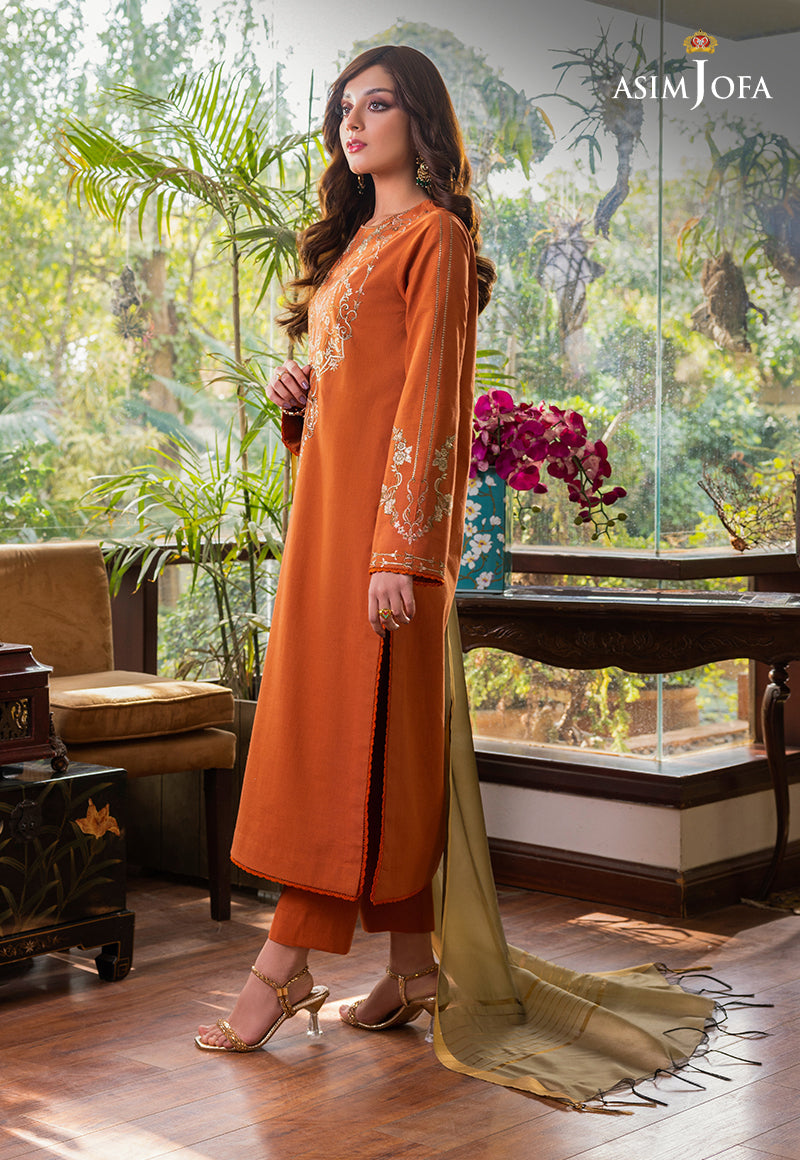 AJPE-33 (2-PC) EMBROIDERED CAMBRIC 2 PCS
